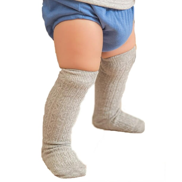 New Unisex Baby Toddler Girls Cotton Knee High Socks Tights Leg Warmer Stockings